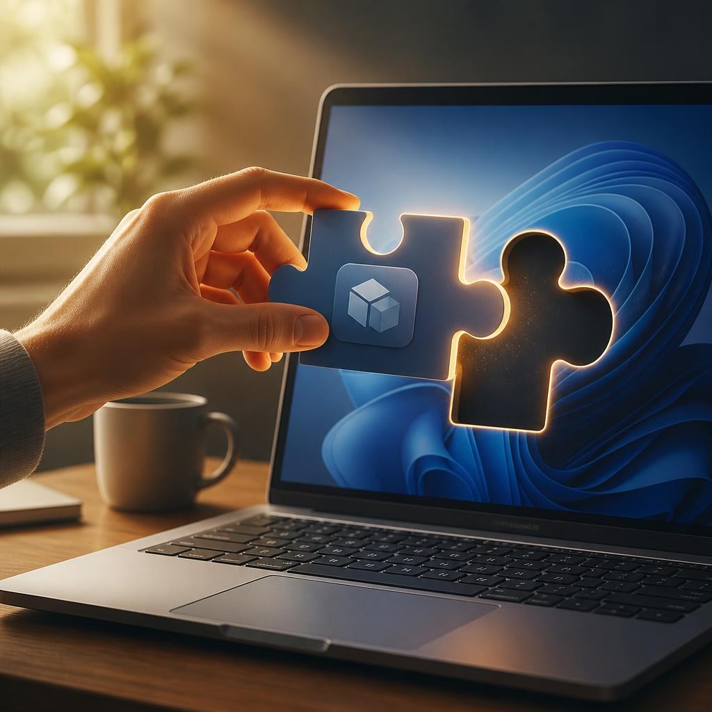 Illustration for the English word “compatible”