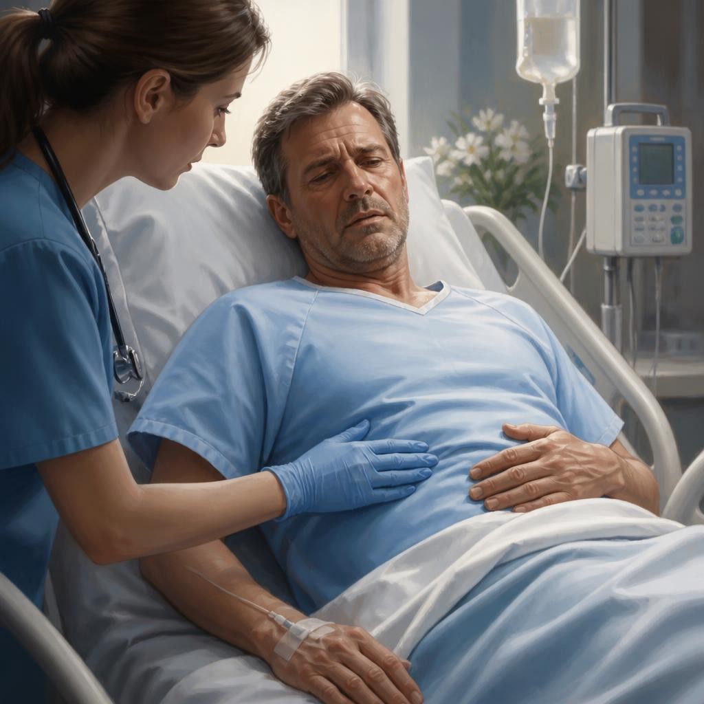 Illustration for the English word “complication”