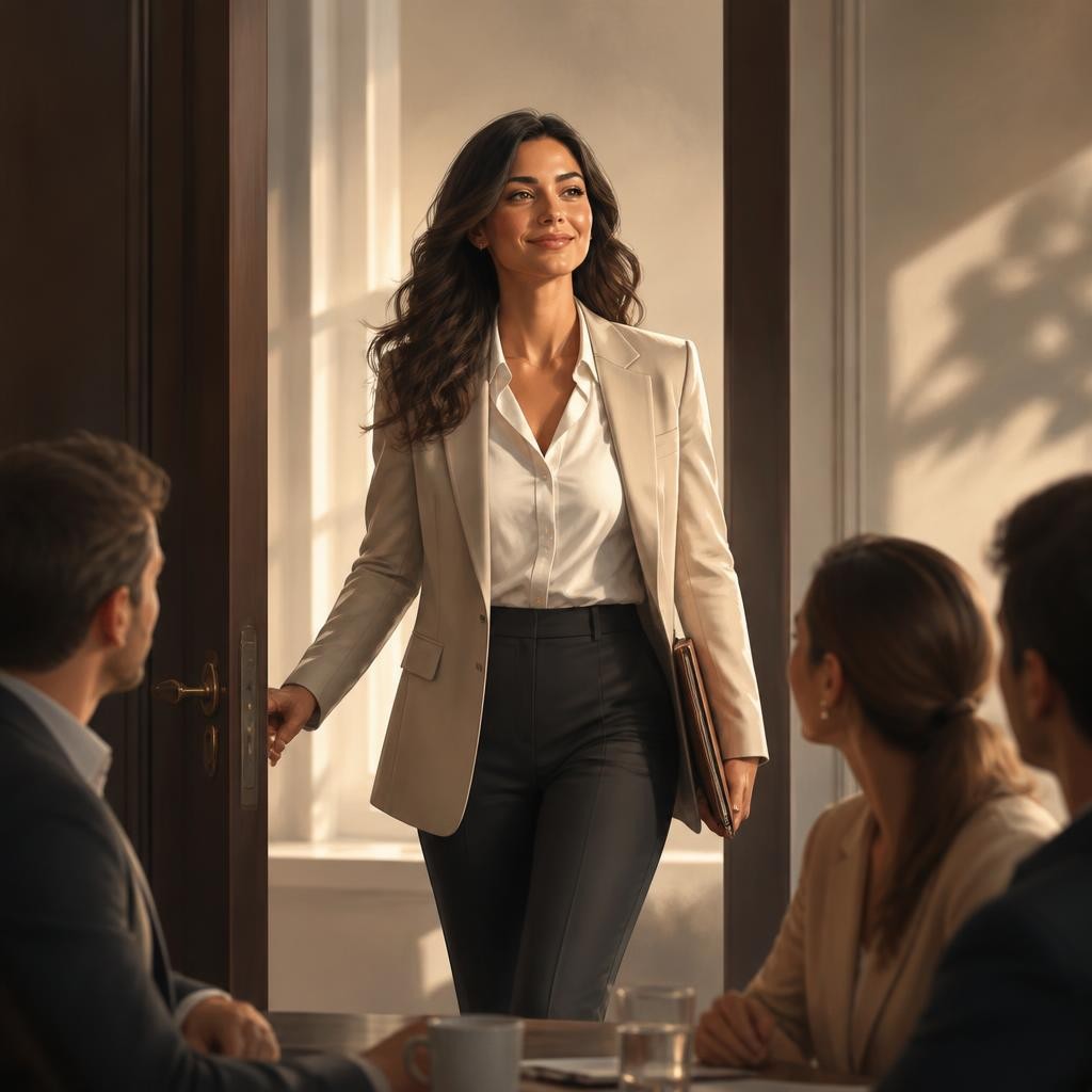 Illustration for the English word “confidence”
