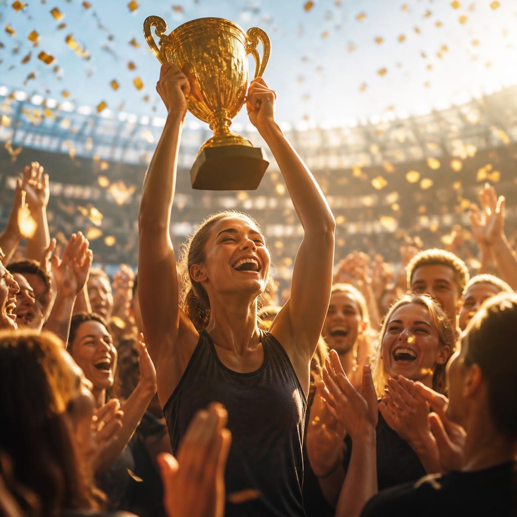 Illustration for the English word “congratulations”