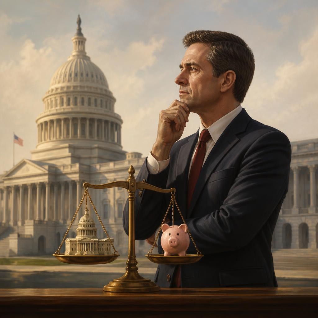 Illustration for the English word “conservatism”