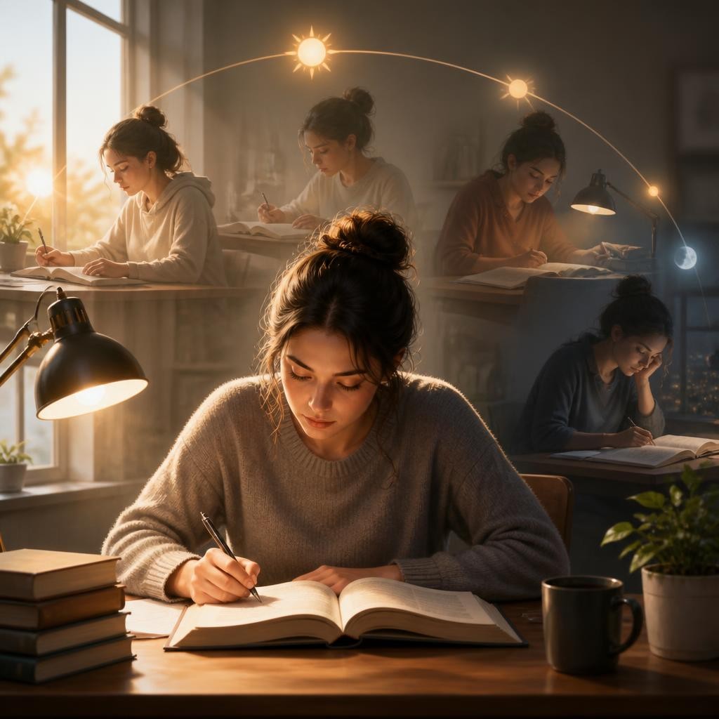 Illustration for the English word “constantly”
