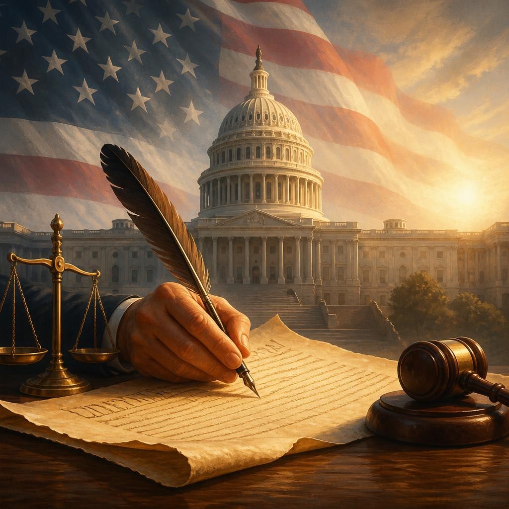 Illustration for the English word “constitution”