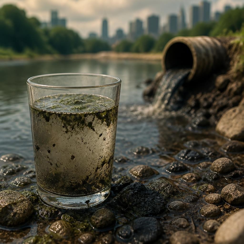 Illustration for the English word “contamination”