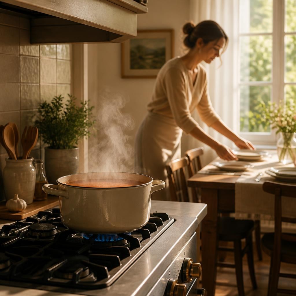 Illustration for the English word “cooker”