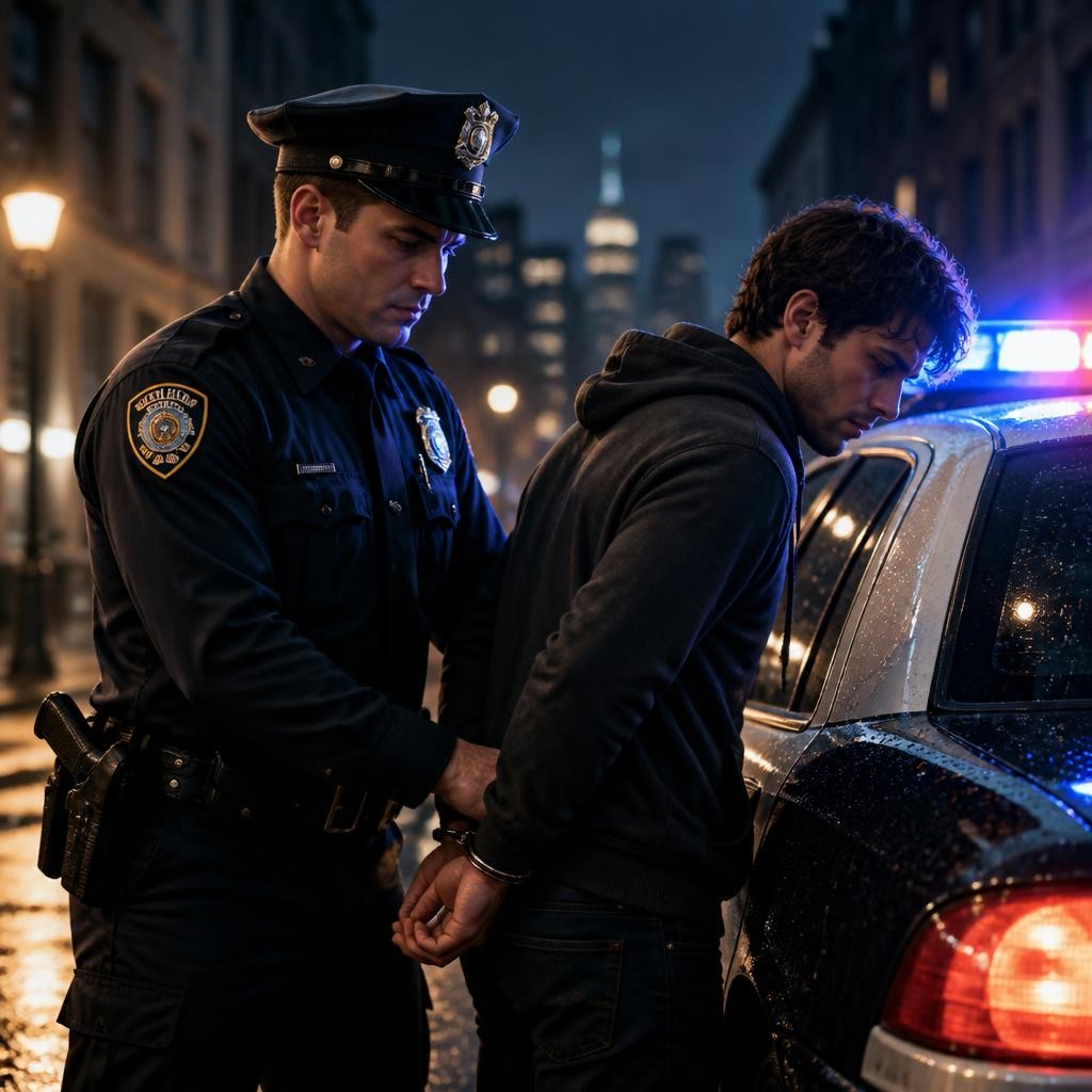 Illustration for the English word “cop”