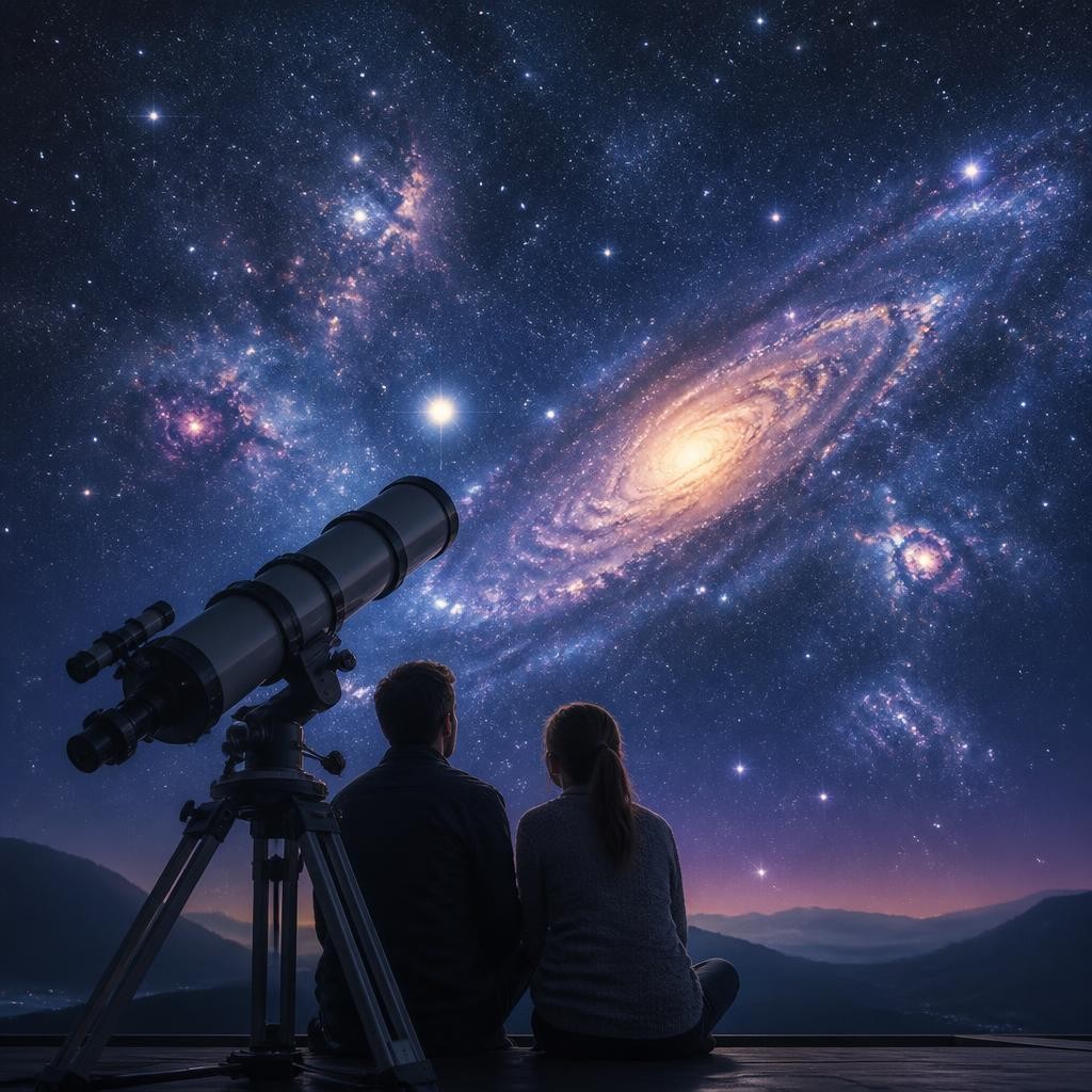 Illustration for the English word “cosmic”