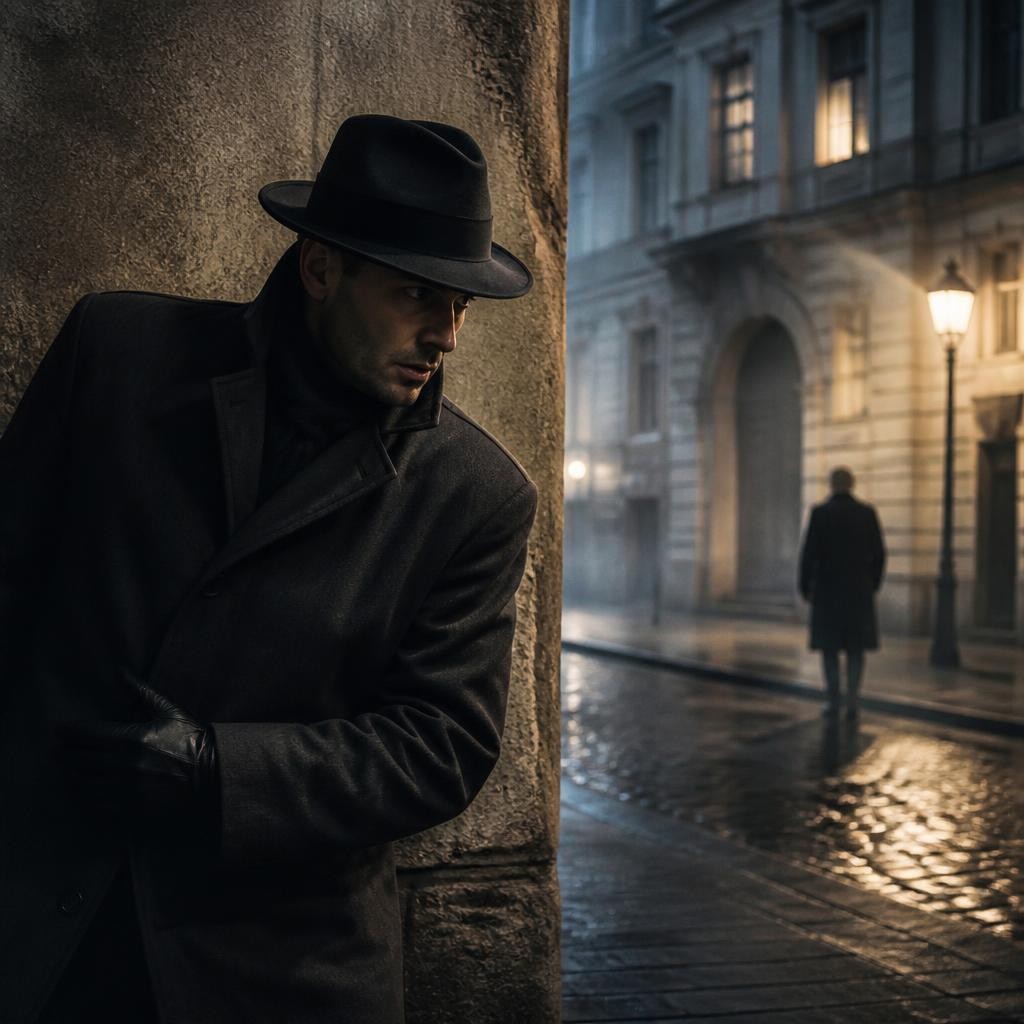 Illustration for the English word “covert”