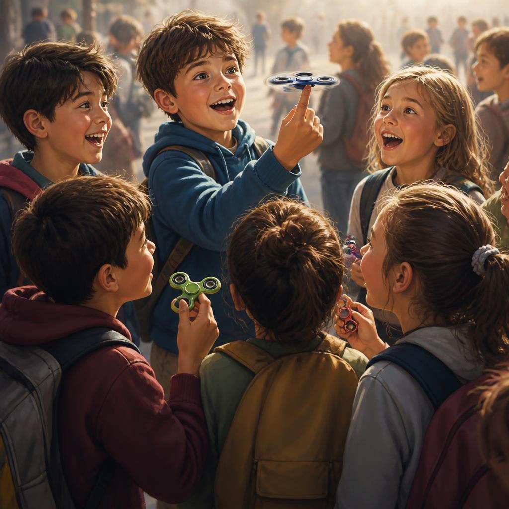 Illustration for the English word “craze”