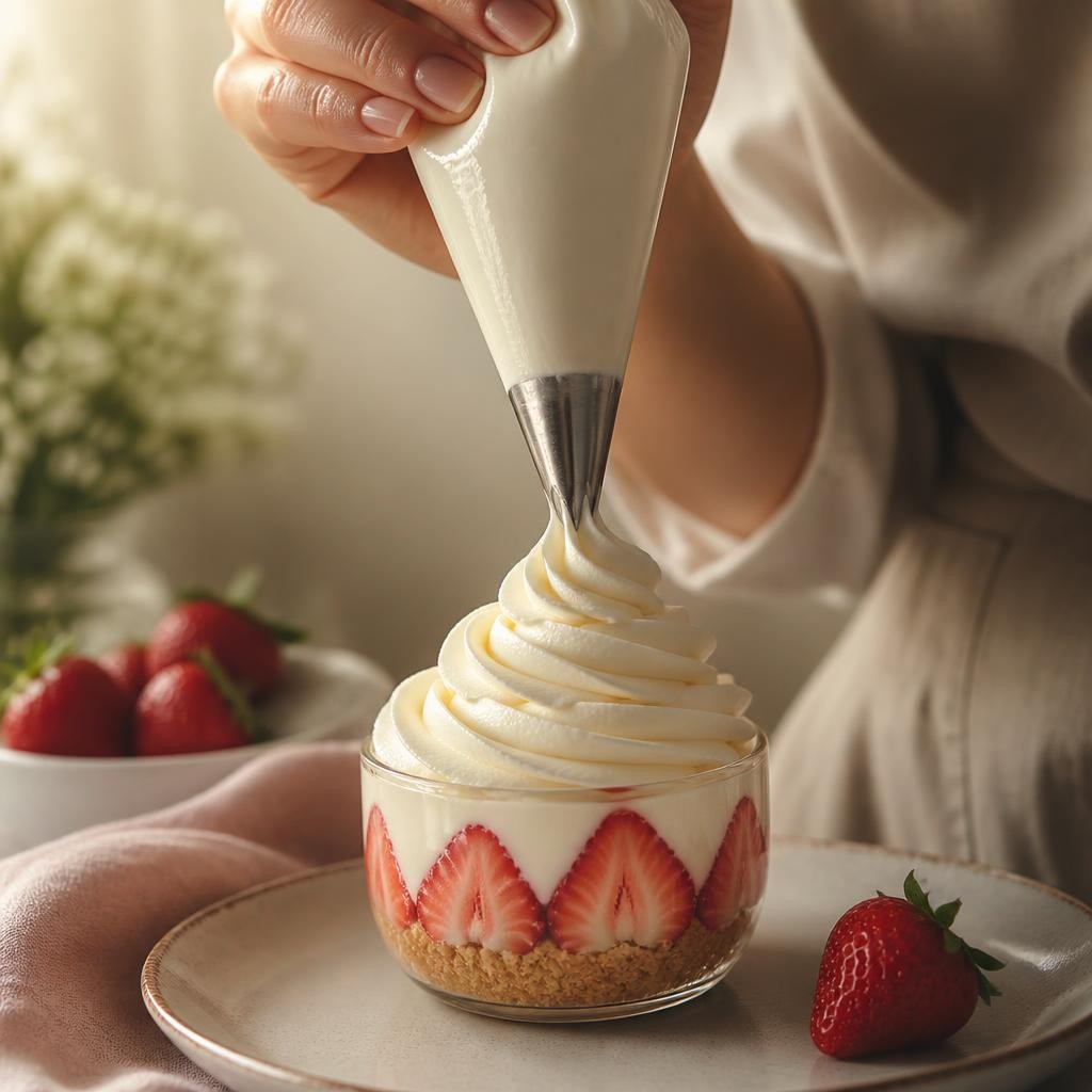 Illustration for the English word “cream”