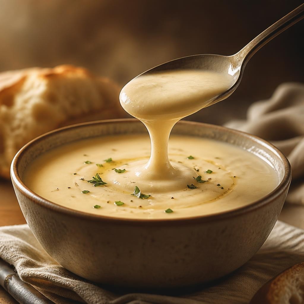 Illustration for the English word “creamy”