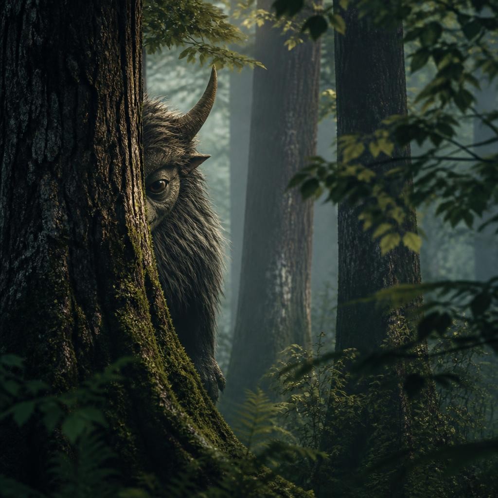 Illustration for the English word “creature”