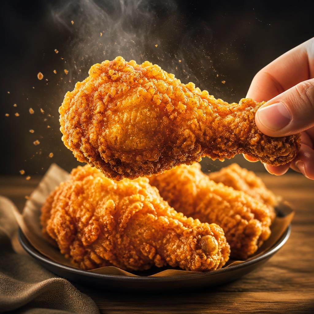 Illustration for the English word “crispy”