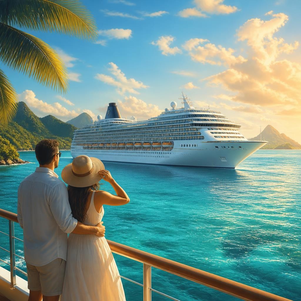 Illustration for the English word “cruise”