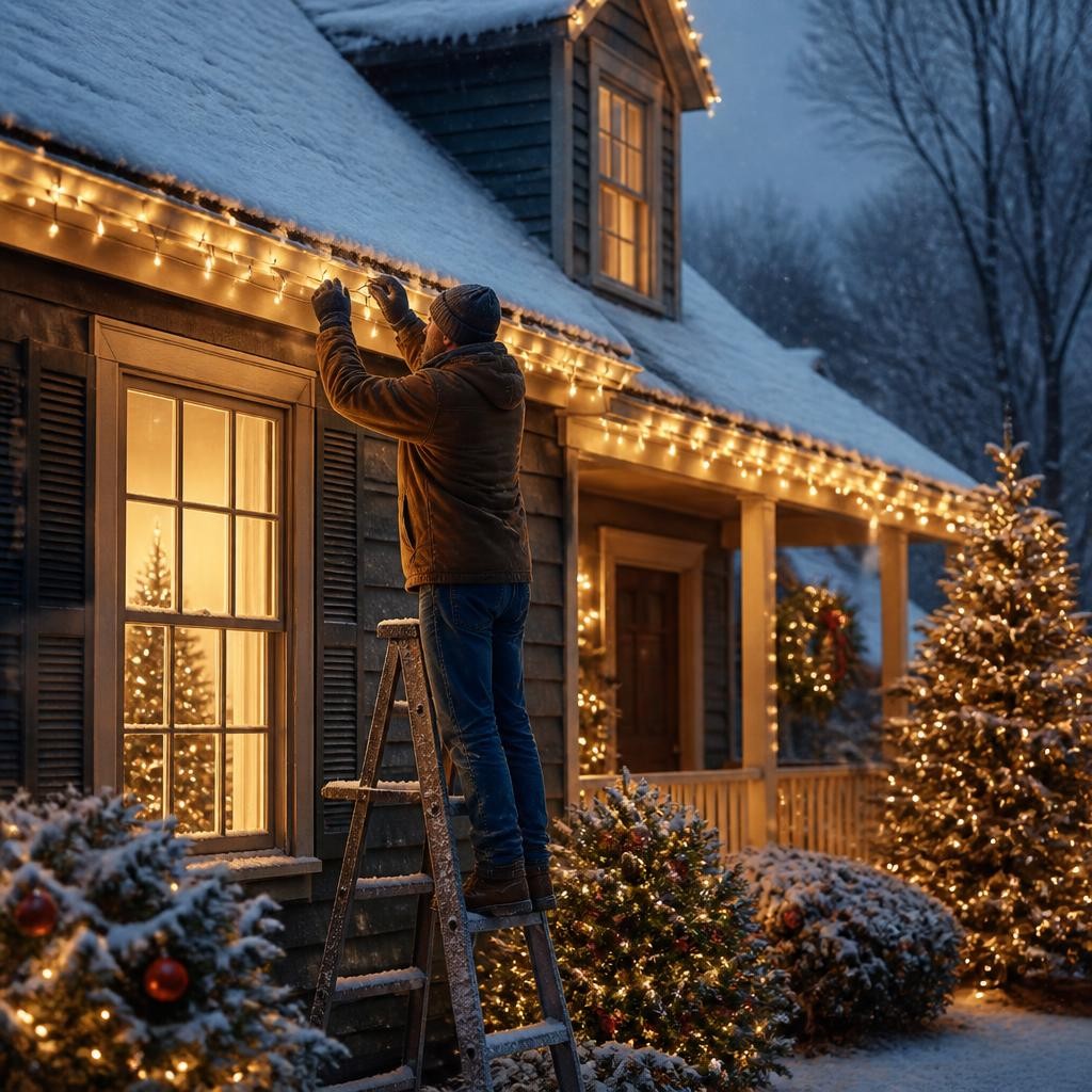 Illustration for the English word “december”