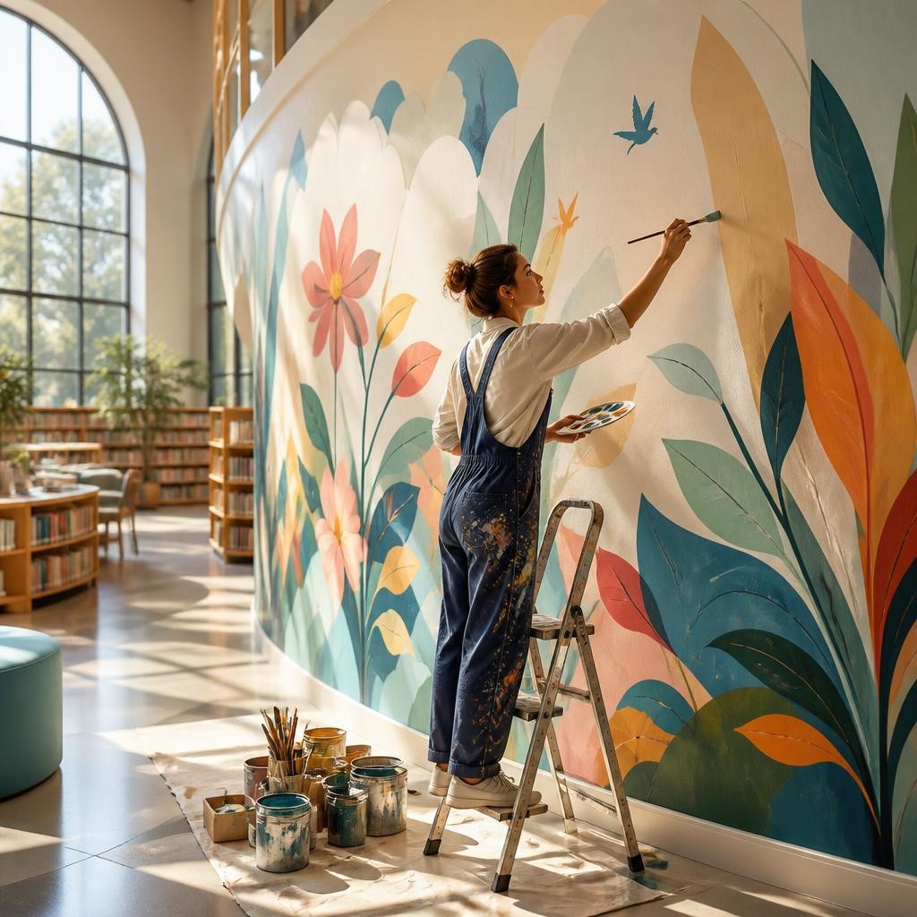 Illustration for the English word “decorate”