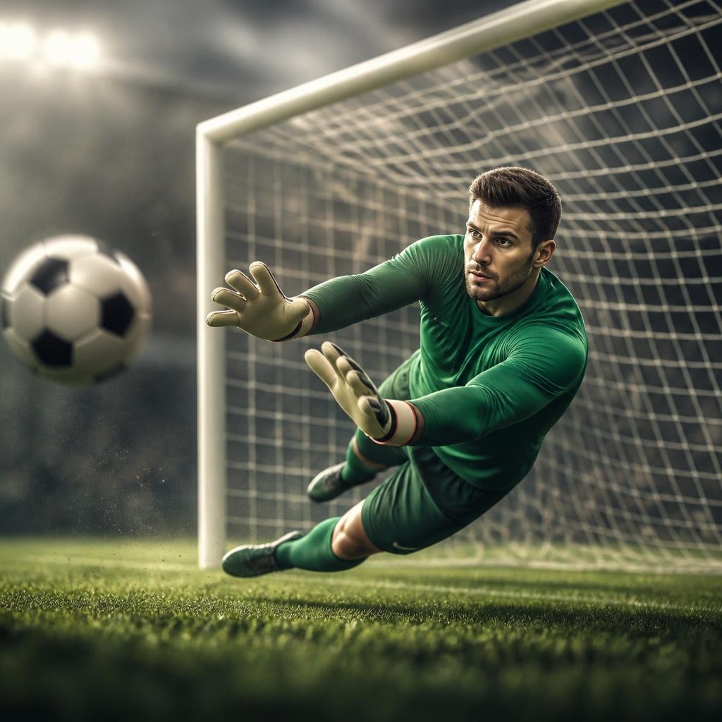 Illustration for the English word “defender”