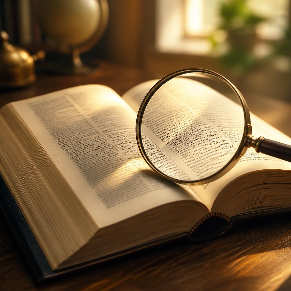 Illustration for the English word “definition”