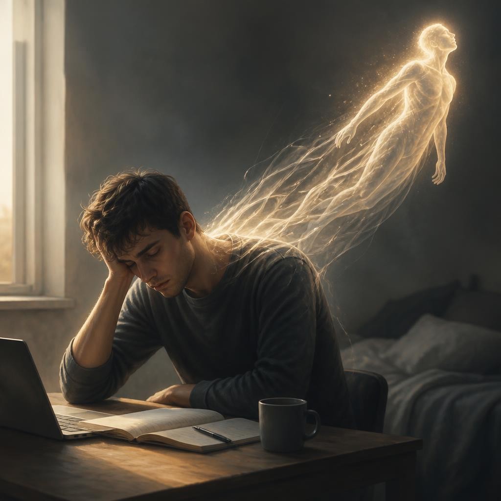 Illustration for the English word “deprive”