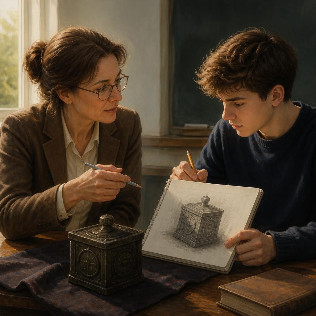 Illustration for the English word “description”