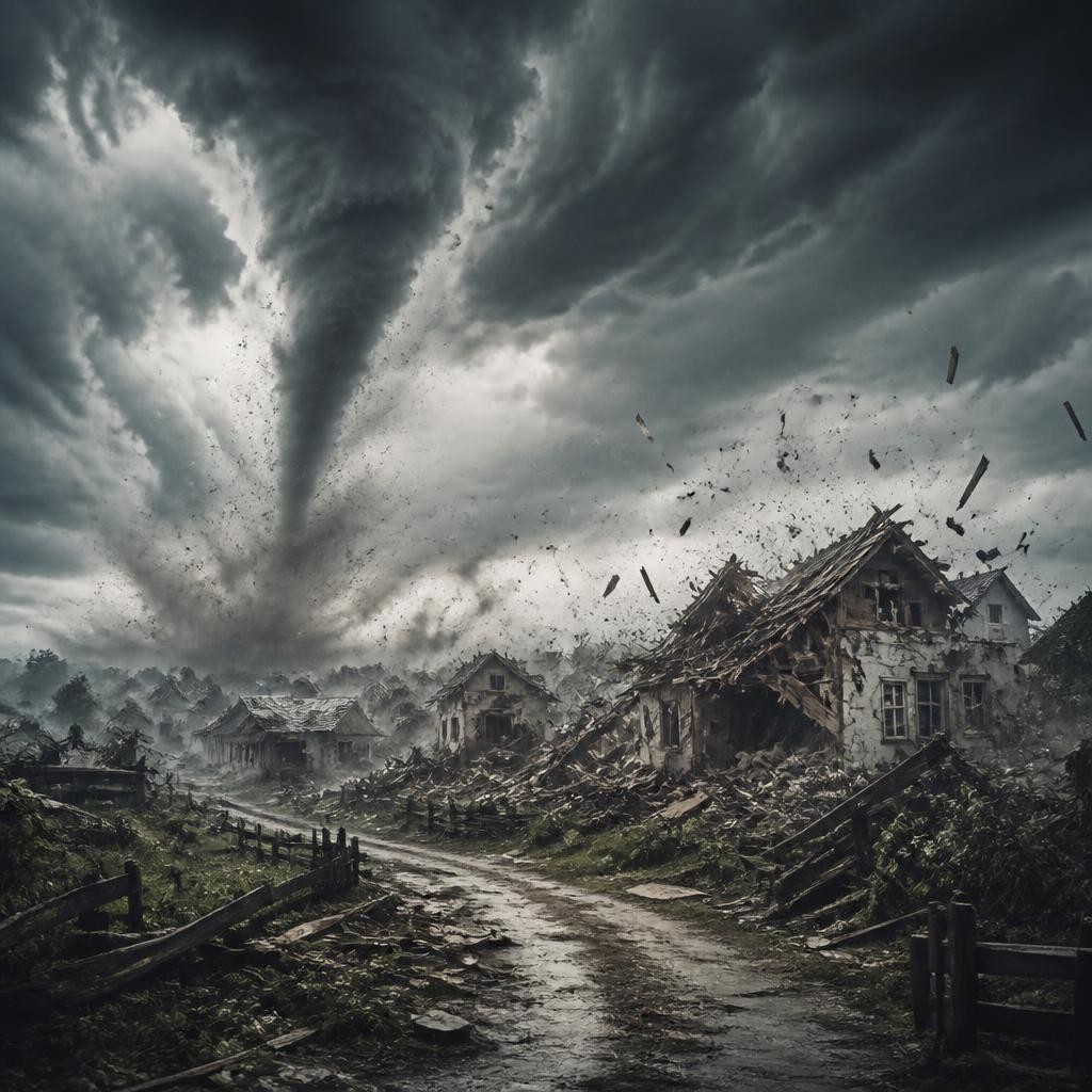 Illustration for the English word “destroy”