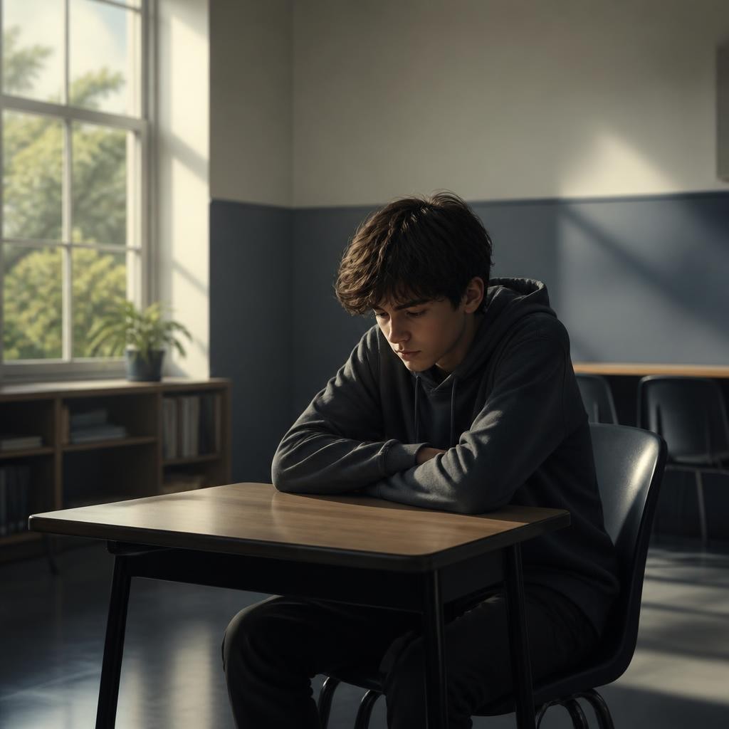 Illustration for the English word “detention”