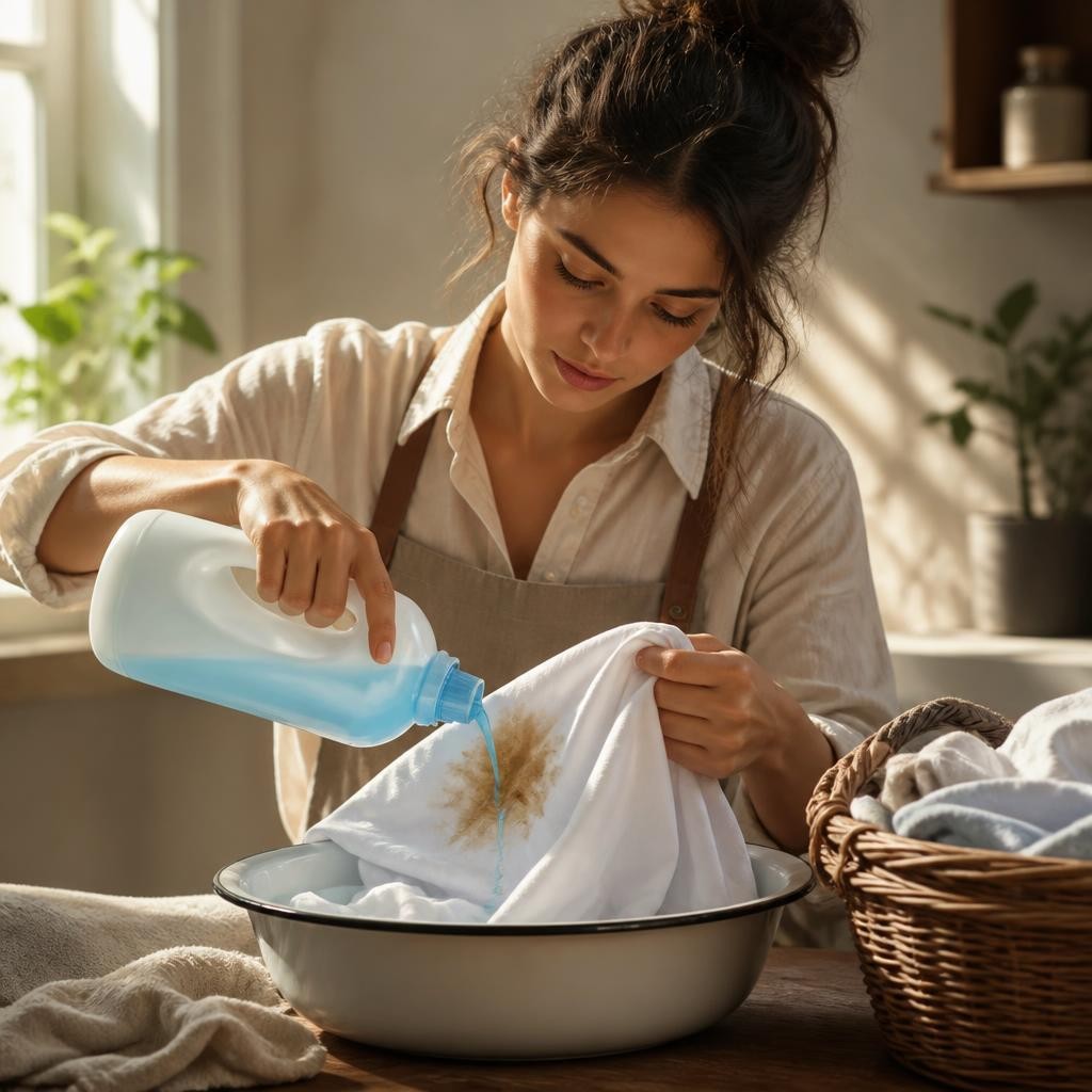 Illustration for the English word “detergent”