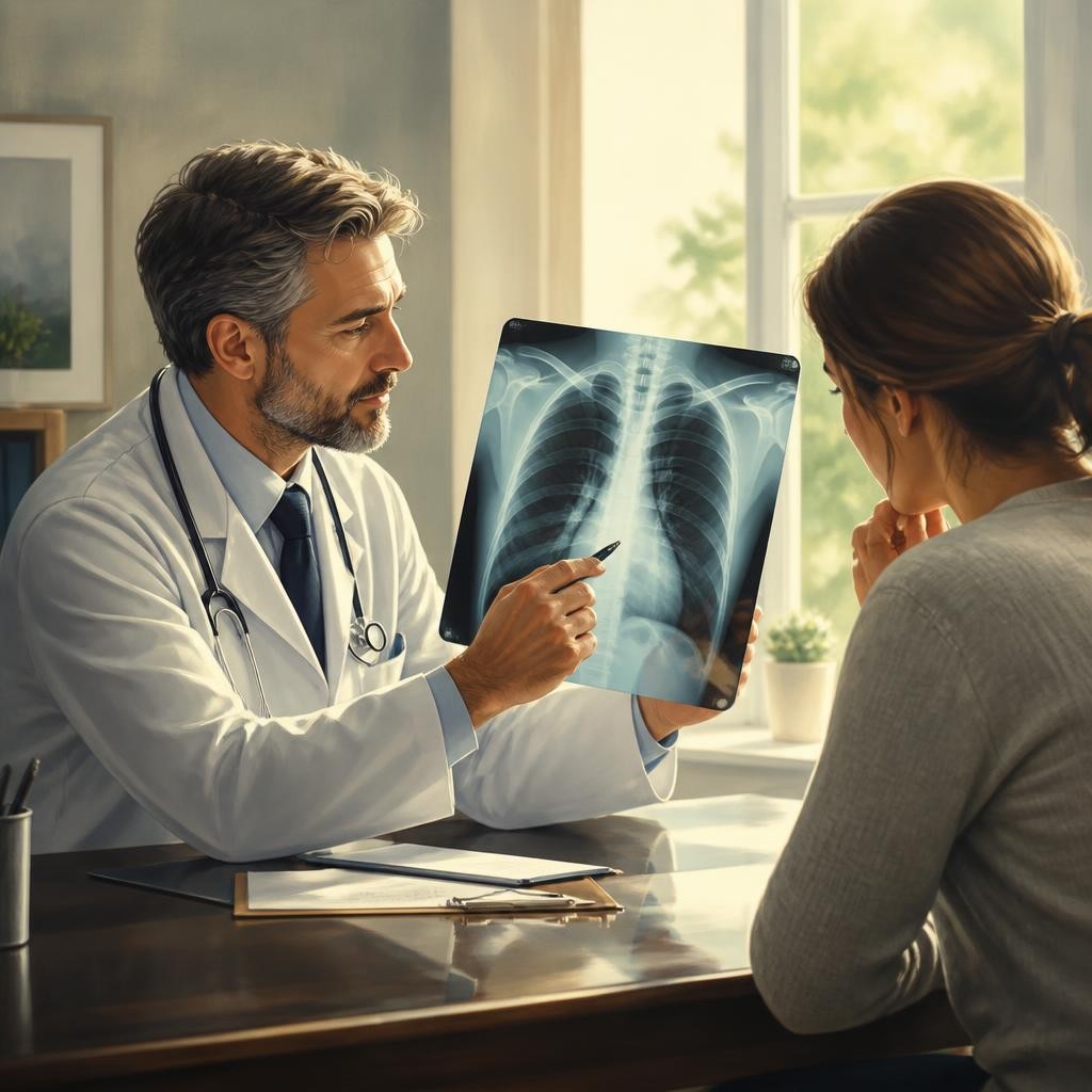 Illustration for the English word “diagnose”