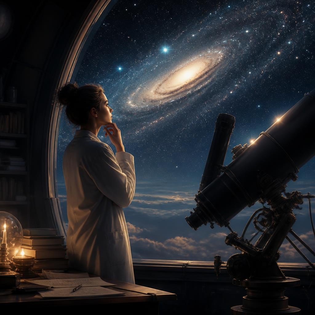 Illustration for the English word “discovery”