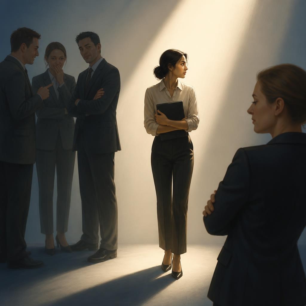 Illustration for the English word “discrimination”