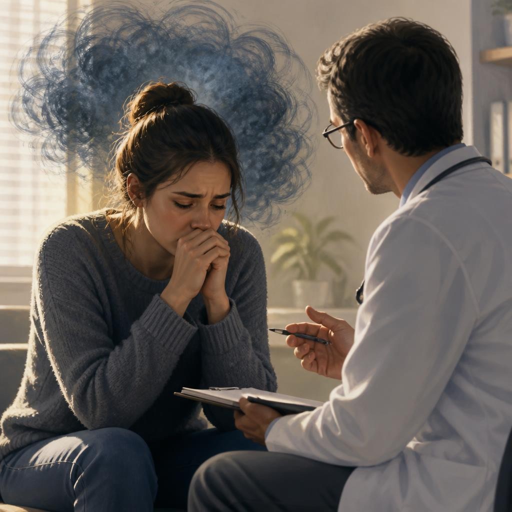 Illustration for the English word “disorder”