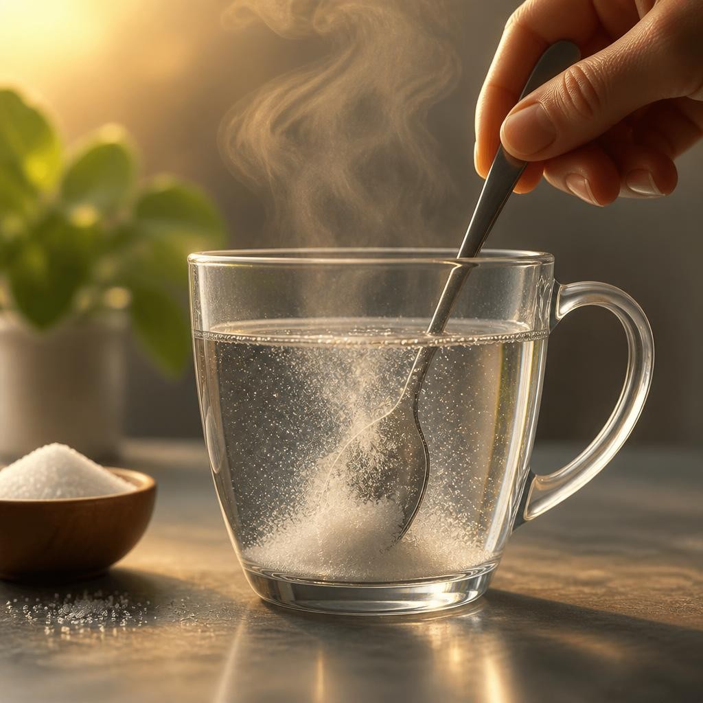 Illustration for the English word “dissolve”