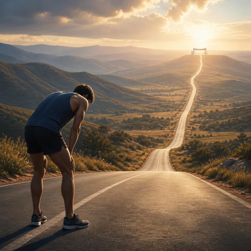 Illustration for the English word “distance”