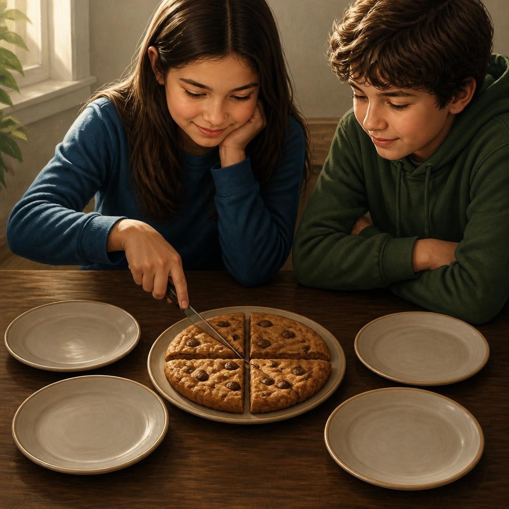 Illustration for the English word “division”