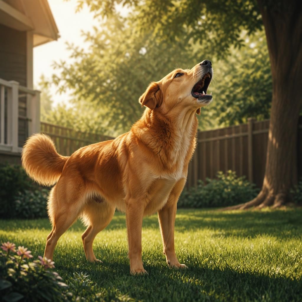 Illustration for the English word “dog”