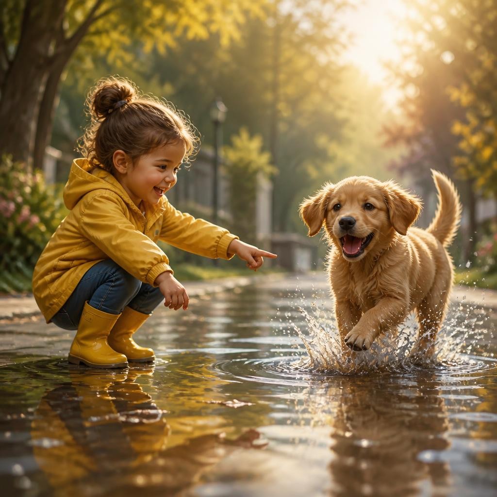 Illustration for the English word “doggy”