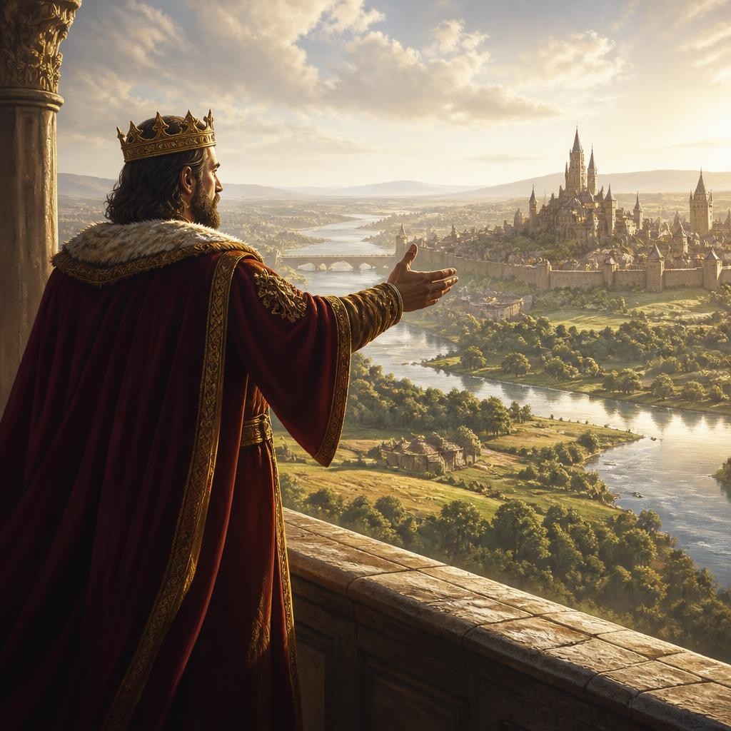 Illustration for the English word “dominion”