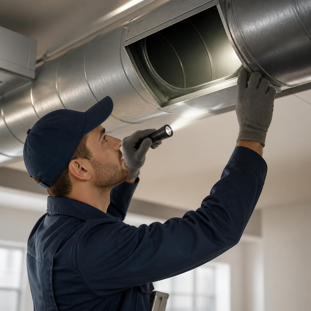 Illustration for the English word “duct”