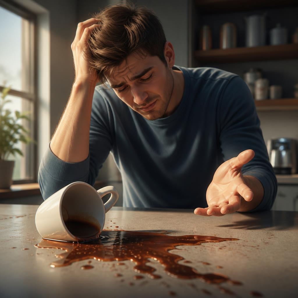 Illustration for the English word “dumb”