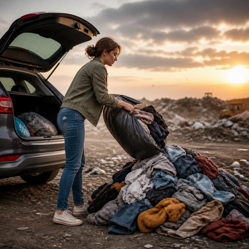 Illustration for the English word “dump”