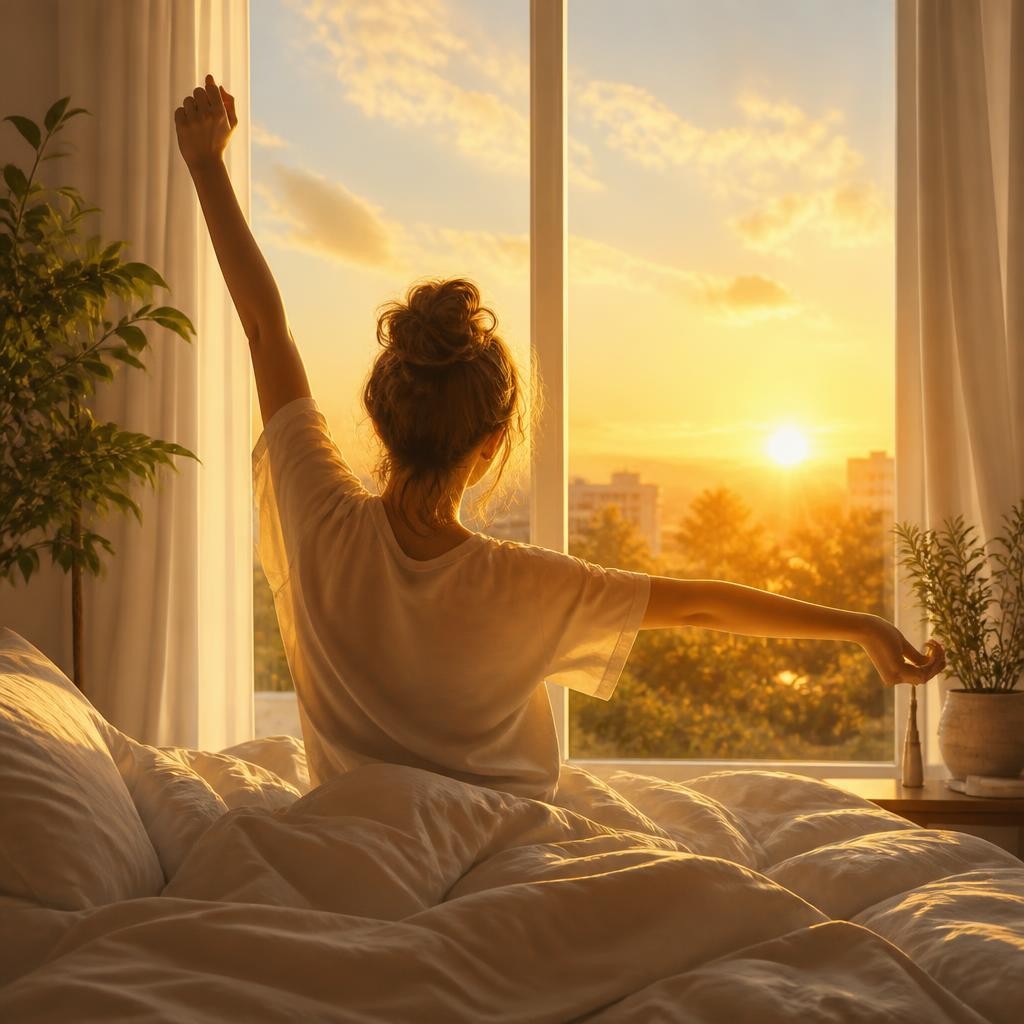 Illustration for the English word “early”