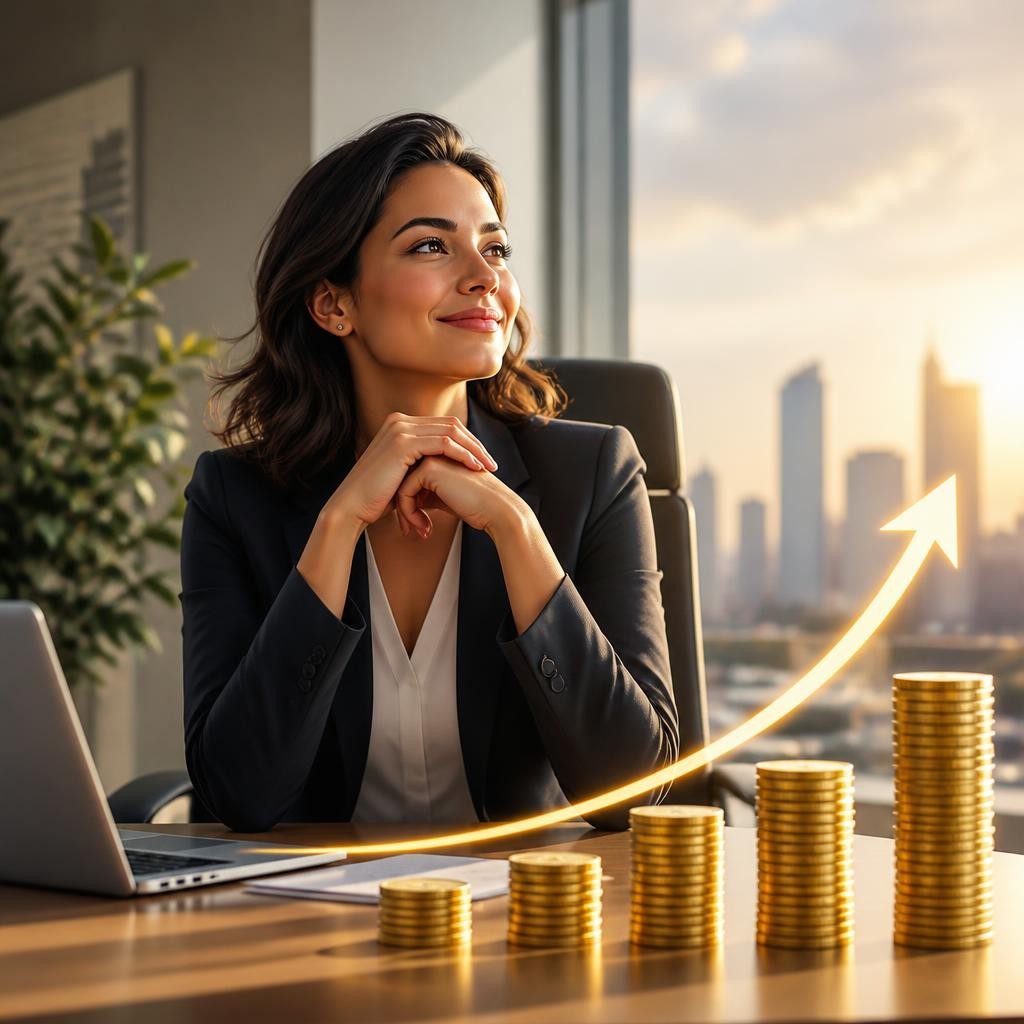 Illustration for the English word “earnings”