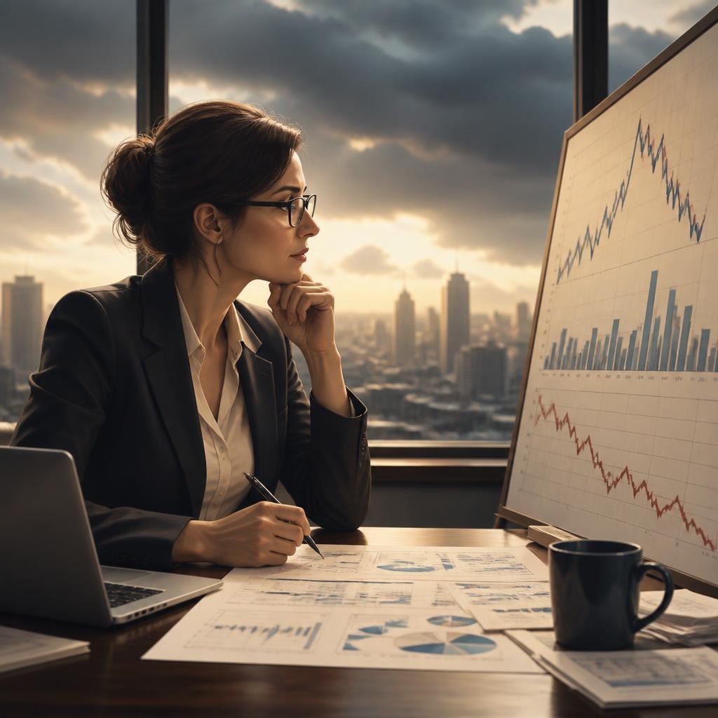Illustration for the English word “economist”