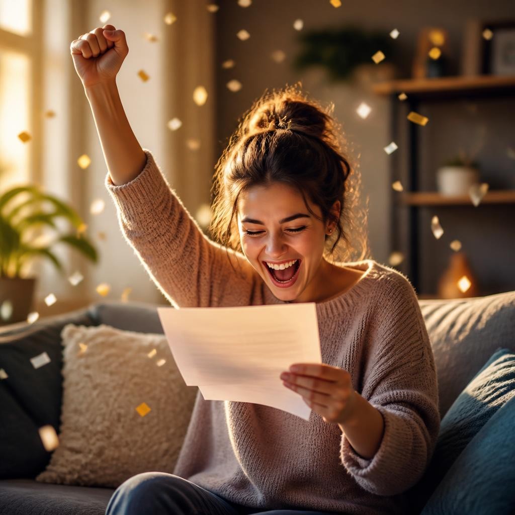 Illustration for the English word “ecstatic”