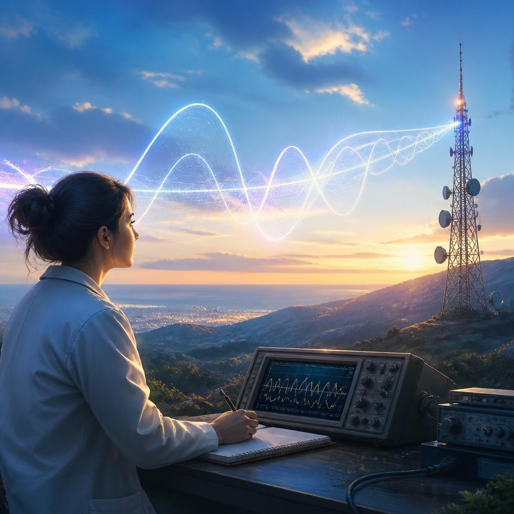 Illustration for the English word “electromagnetic”
