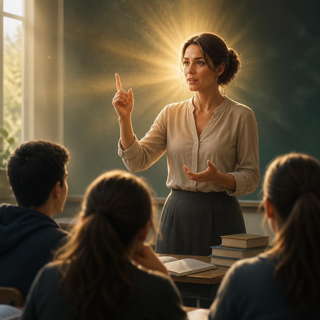 Illustration for the English word “emphasis”