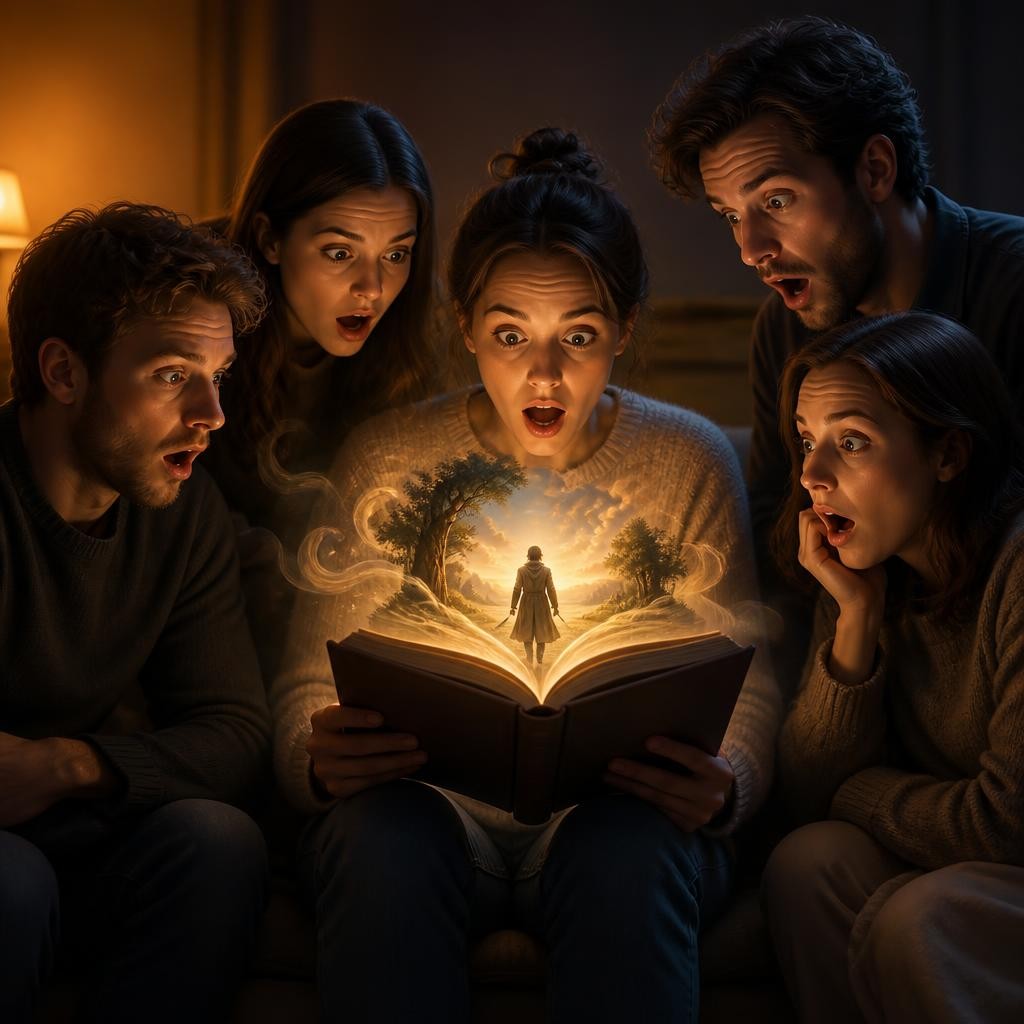 Illustration for the English word “ending”