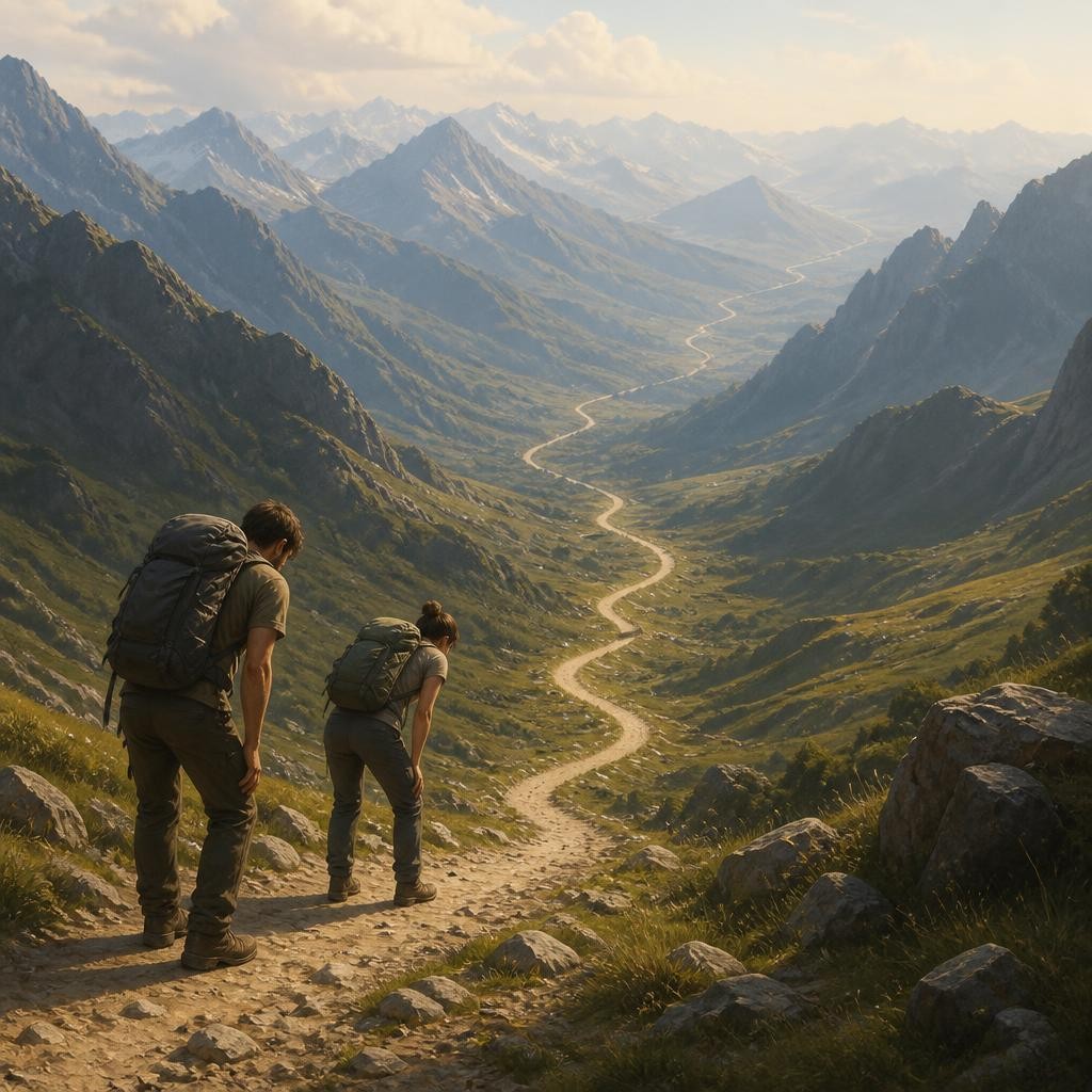 Illustration for the English word “endless”