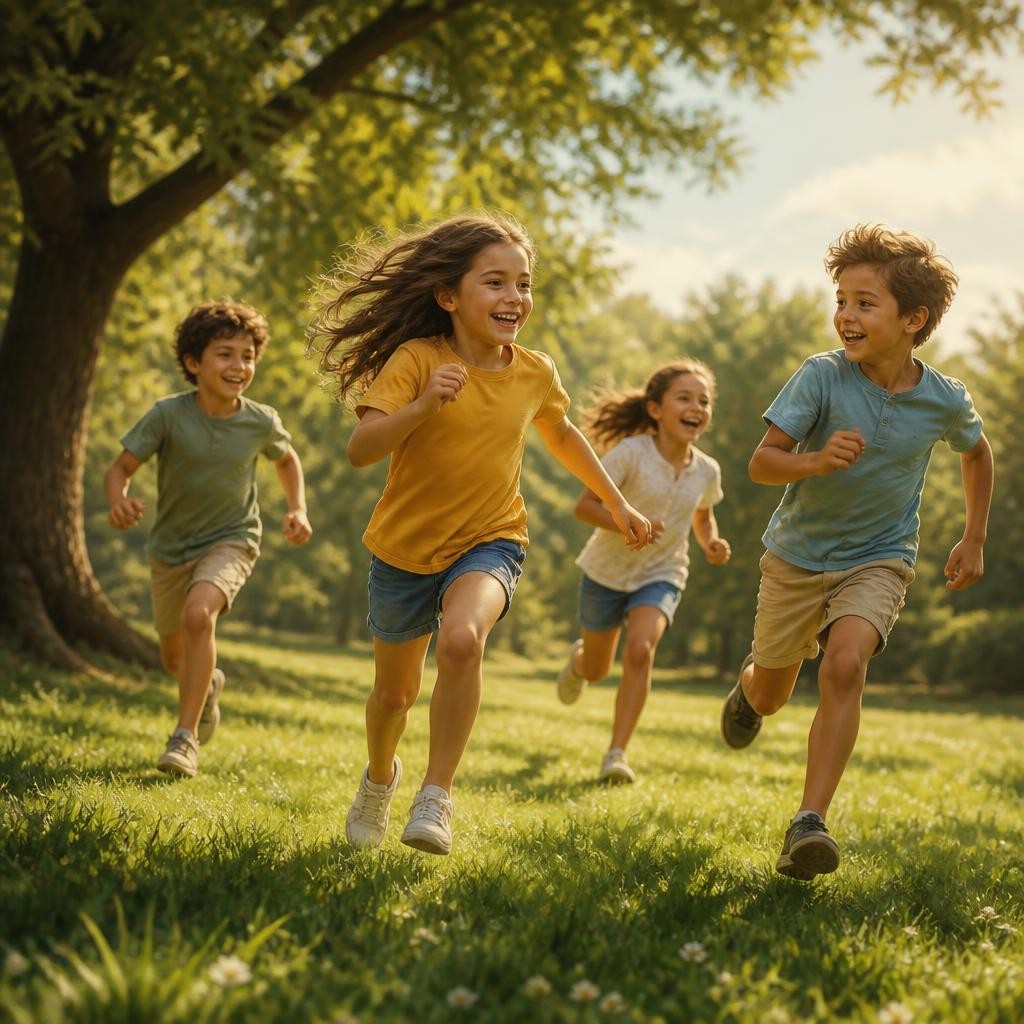 Illustration for the English word “energetic”