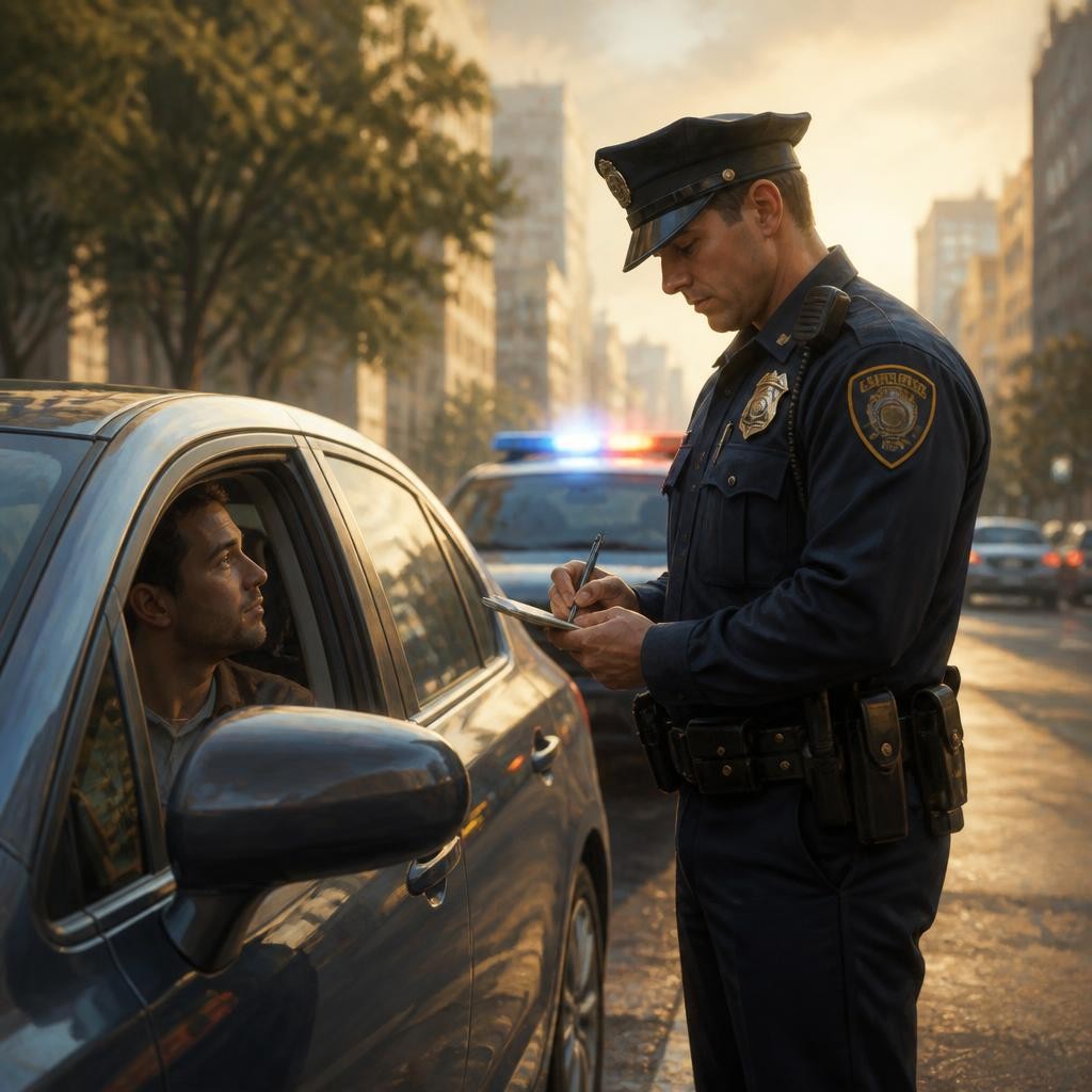 Illustration for the English word “enforcement”